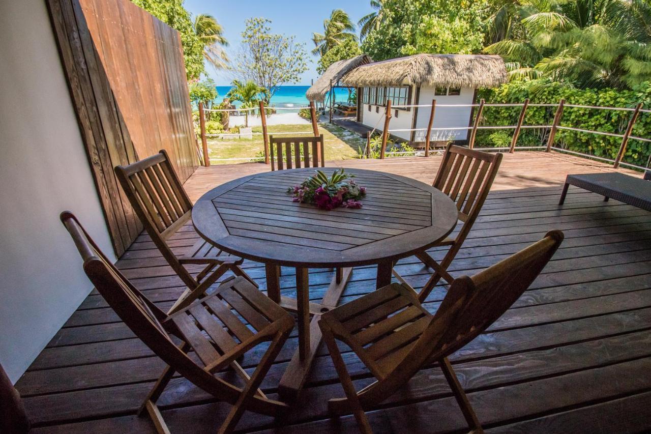 Le Coconut Lodge Avatoru ภายนอก รูปภาพ