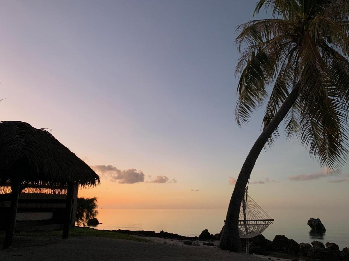 Le Coconut Lodge Avatoru ภายนอก รูปภาพ