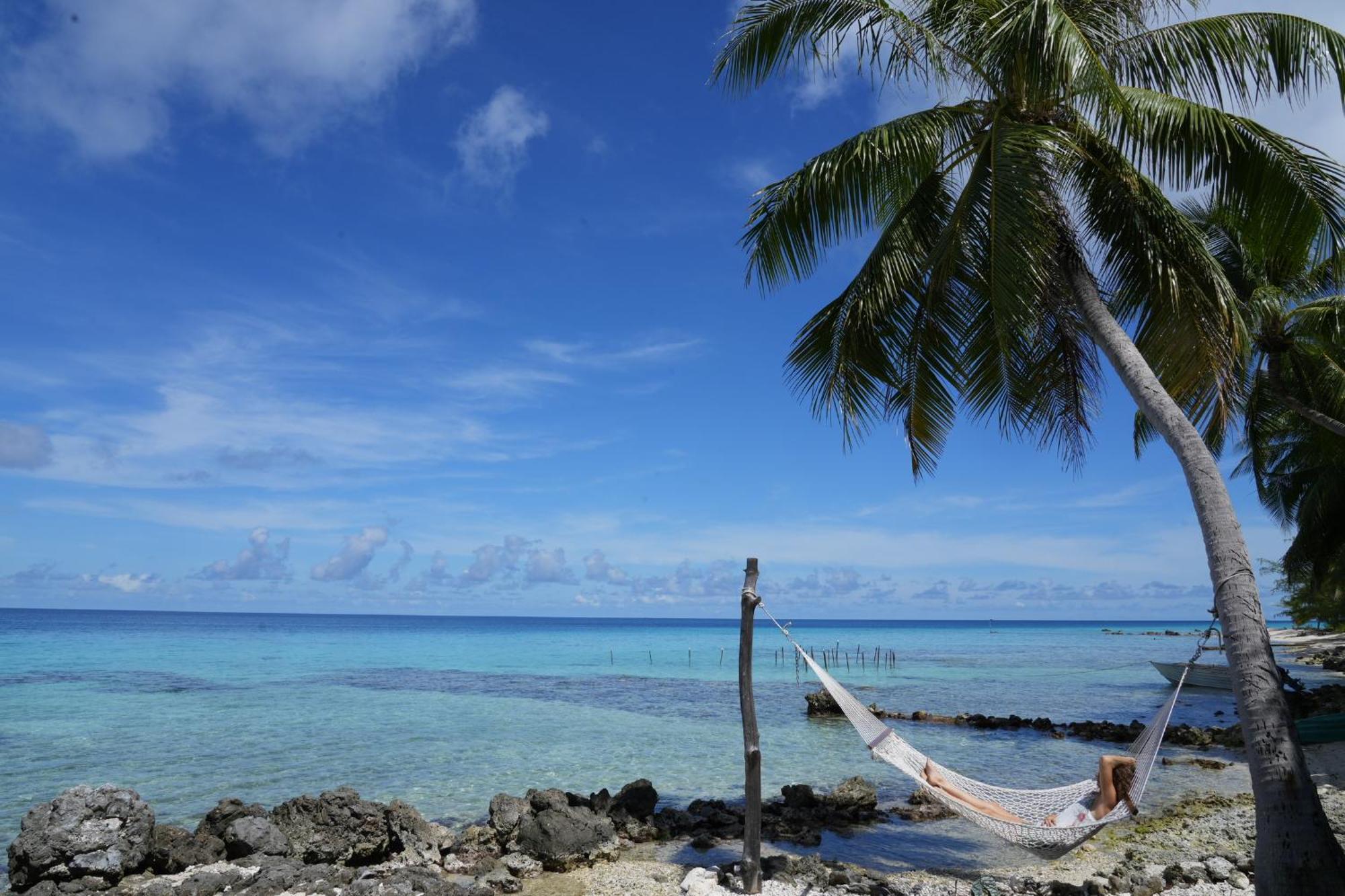 Le Coconut Lodge Avatoru ภายนอก รูปภาพ