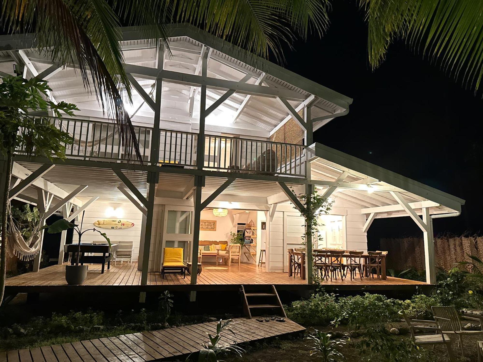 Le Coconut Lodge Avatoru ภายนอก รูปภาพ