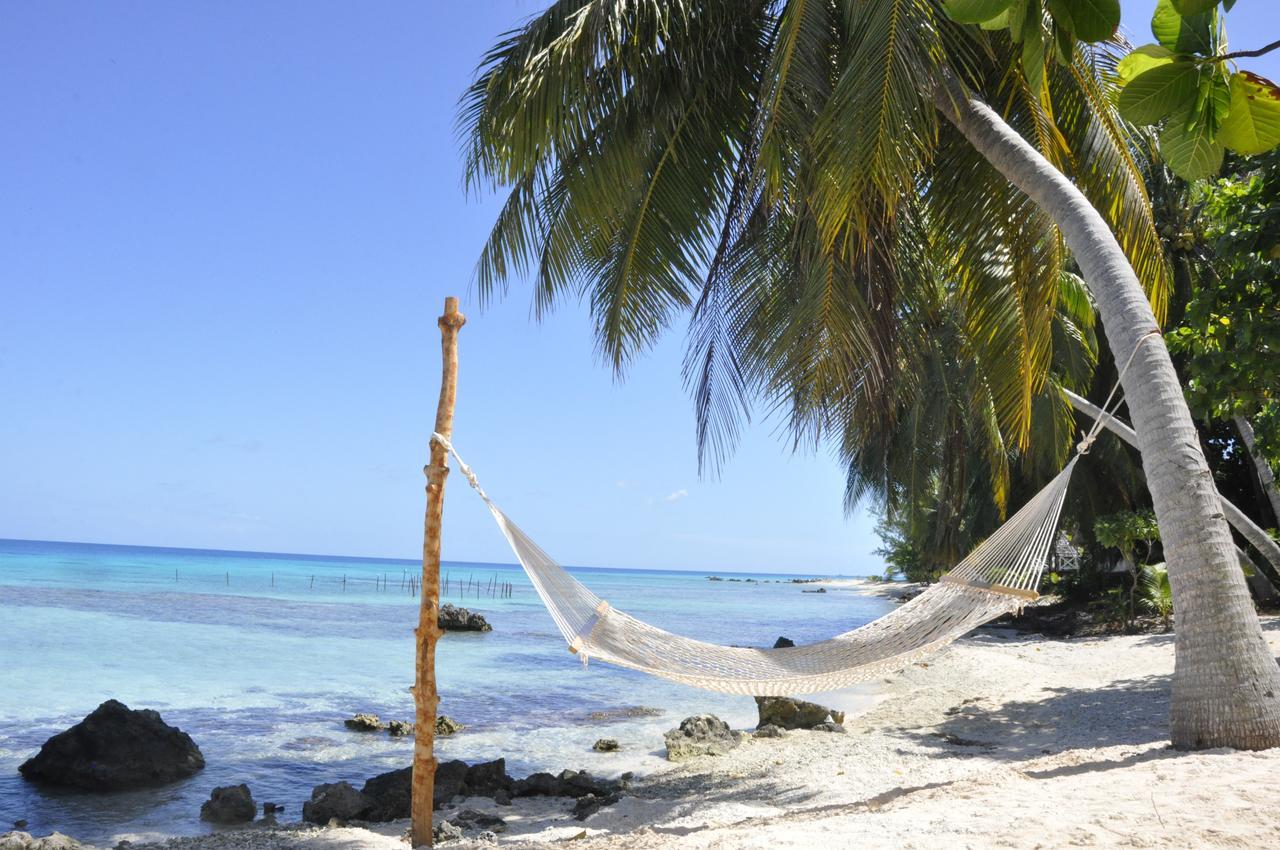 Le Coconut Lodge Avatoru ภายนอก รูปภาพ