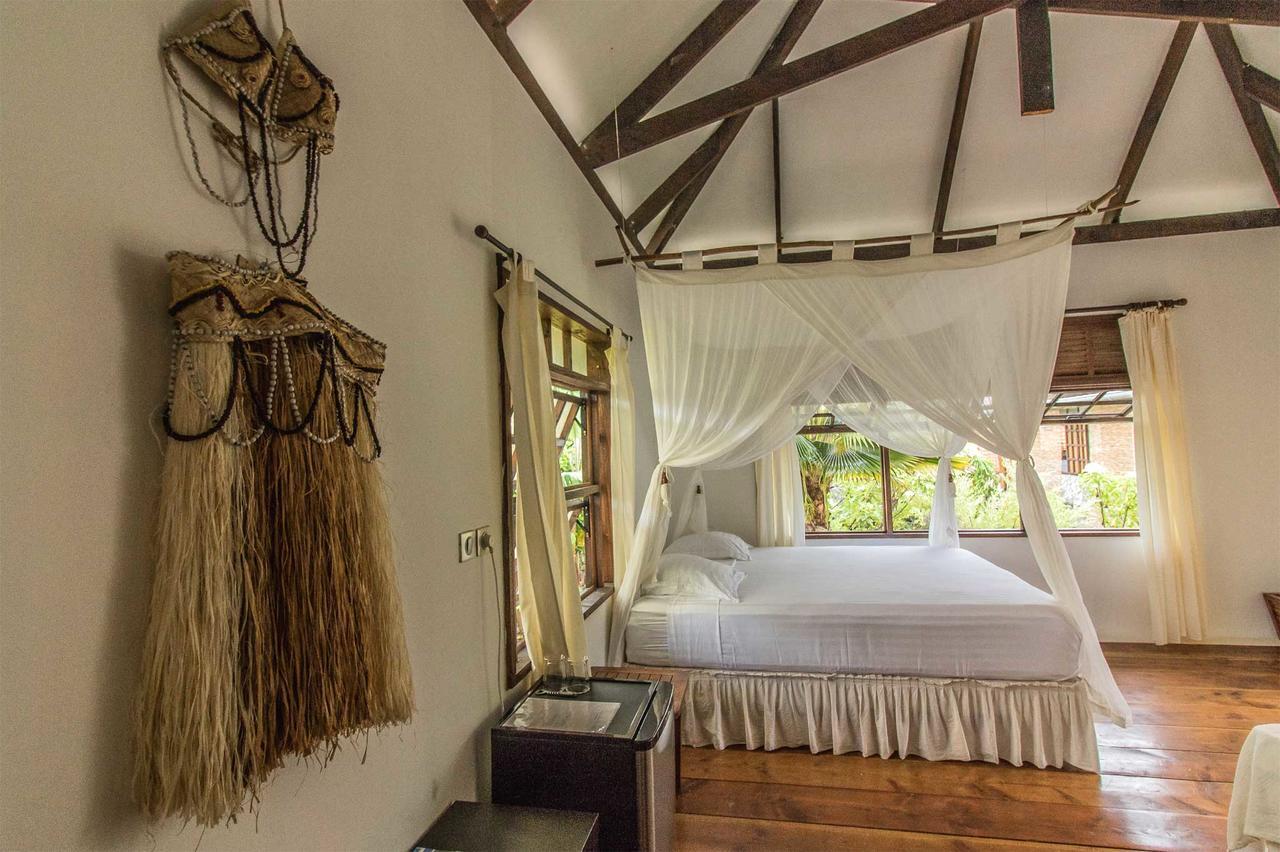 Le Coconut Lodge Avatoru ภายนอก รูปภาพ