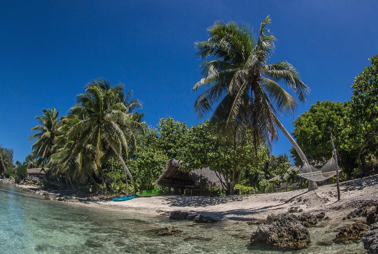 Le Coconut Lodge Avatoru ภายนอก รูปภาพ